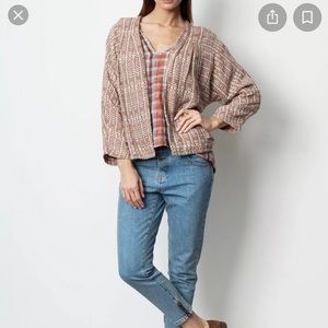 Ace & Jig Raffia Cardigan, Size Small
